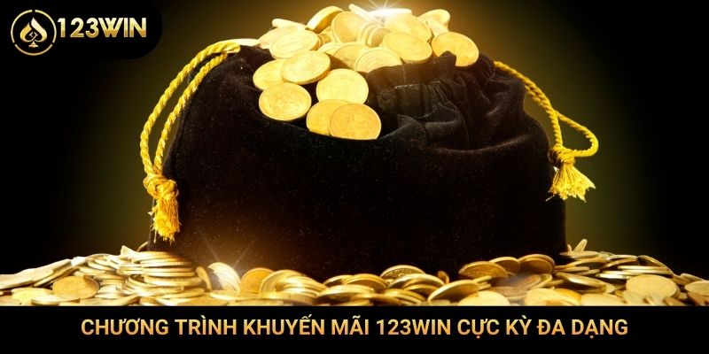 Chương trình khuyến mãi 123Win cực kỳ đa dạng